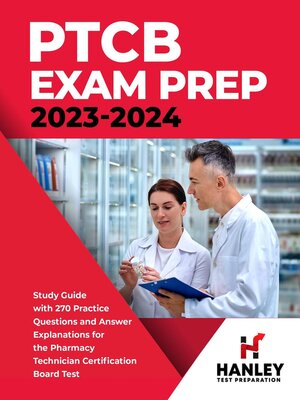 cover image of PTCB Exam Prep 2023-2024